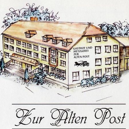 Gasthof Alte Post 비쇼프스마이스 외부 사진
